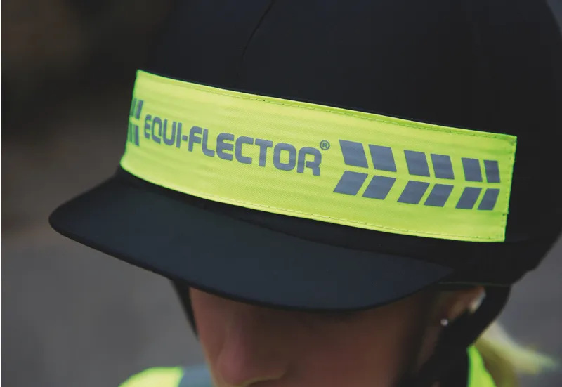 EQUI-FLECTOR Hat Band in Bright Yellow